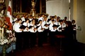 75 Jahre Cäcilia 1984 - Teilnahme der Eintracht am Kirchenkonzert