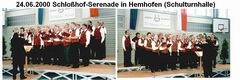 Schloßhofserenade in Hemhofen am 24.06.2000