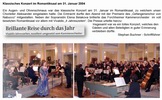 Klassisches Konzert am 31.01.2004